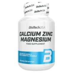 Calcium Zinc Magnesium 100 Tablets (50 Servings)