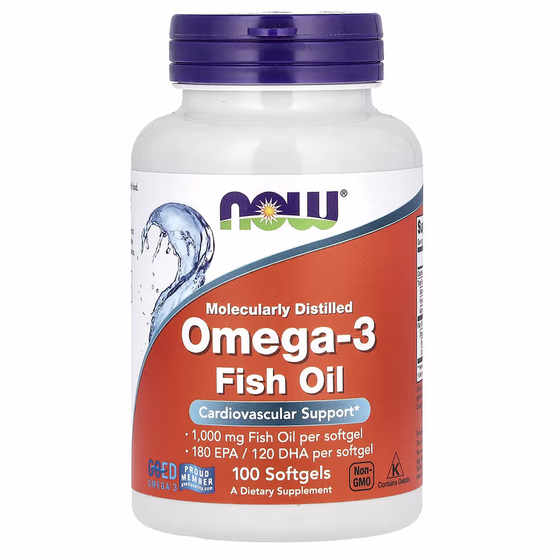 Omega 3 Fish Oil 1000 mg – NOW Foods