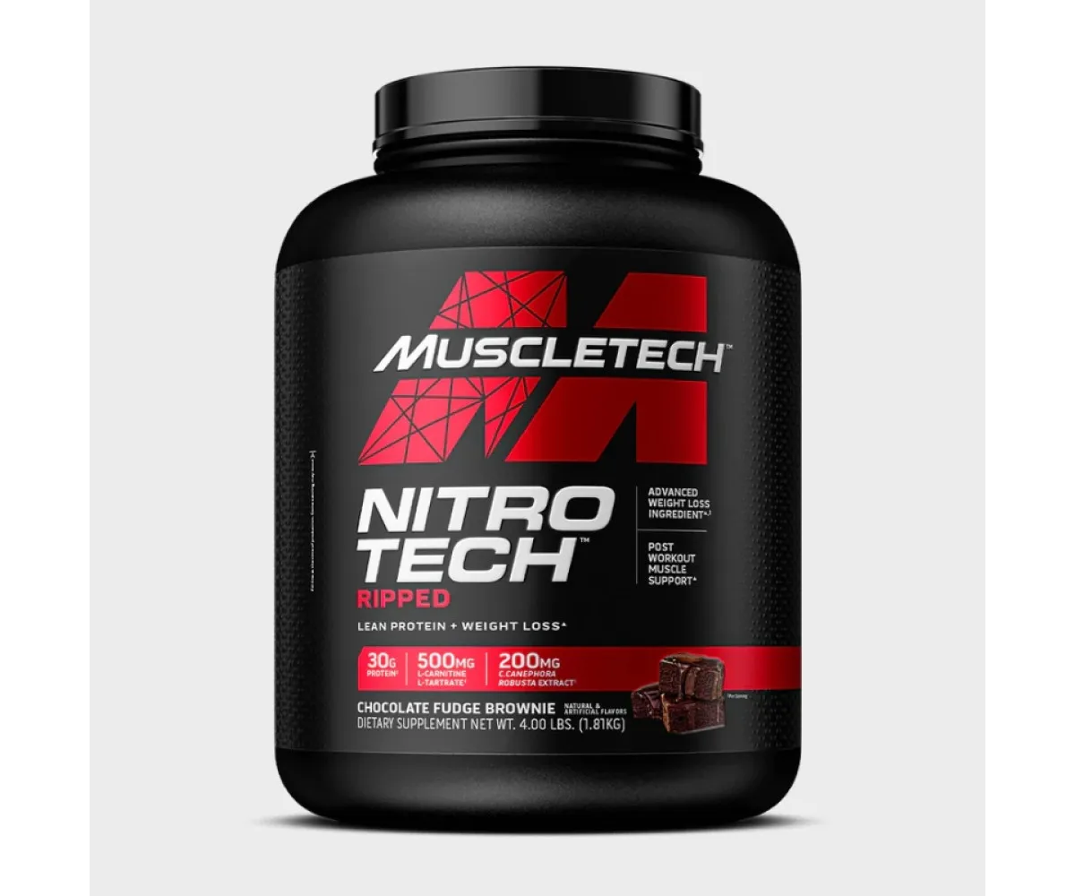 Nitro Tech Ripped Whey protein 1,8Kg - MUSCLETECH