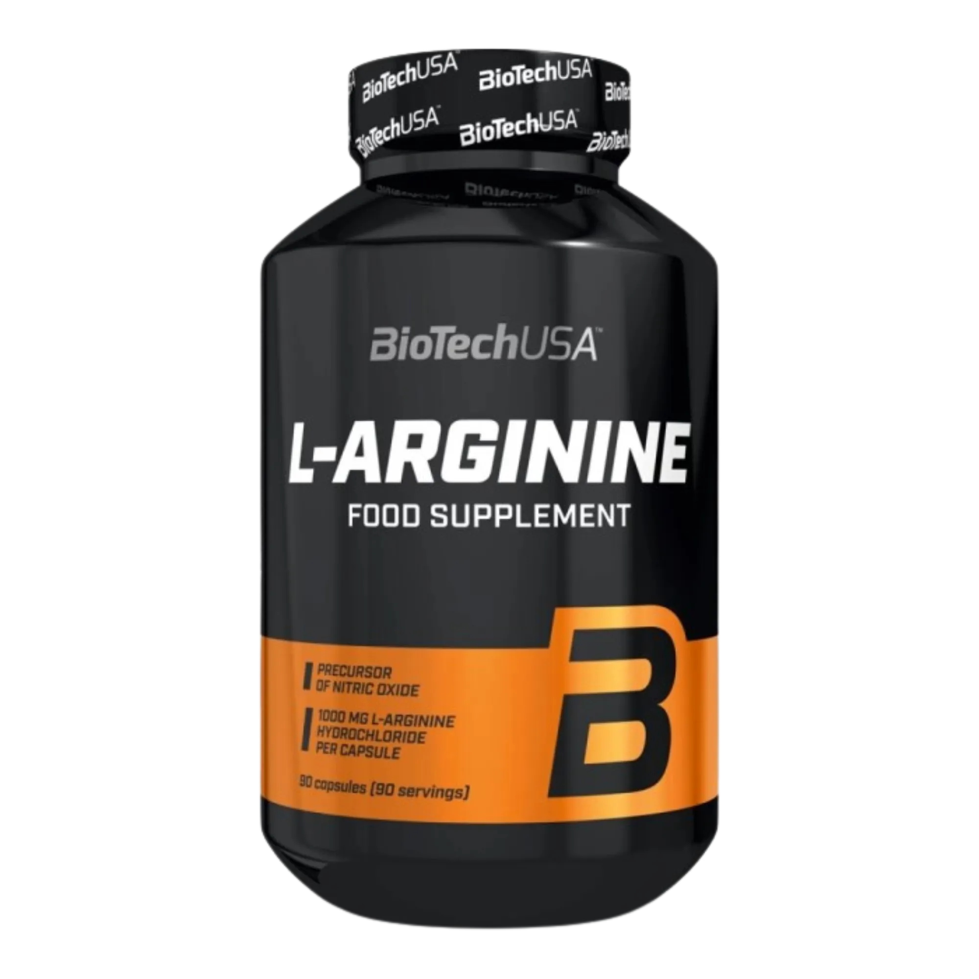 L-Arginine 1000mg 90 Mega Capsules (90 Servings)