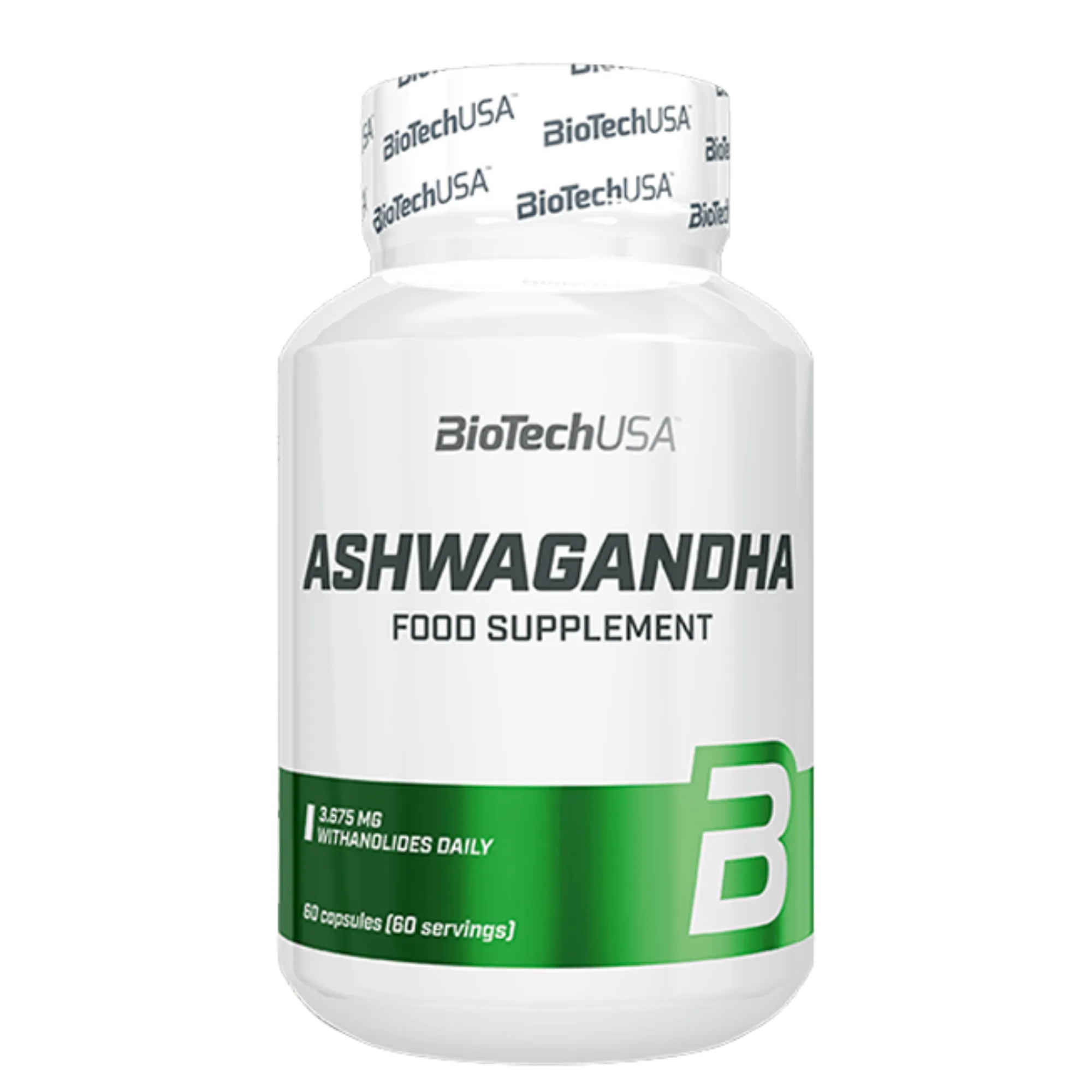 Ashwagandha 245mg 60 Capsules - Stress réduit & Energie Equilibrée