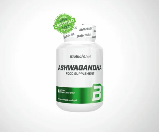 Ashwagandha 245mg 60 Capsules - Stress réduit & Energie Equilibrée