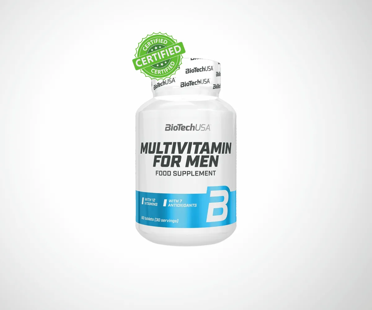 Multivitamin For Men 60 Tablets - BiotechUSA