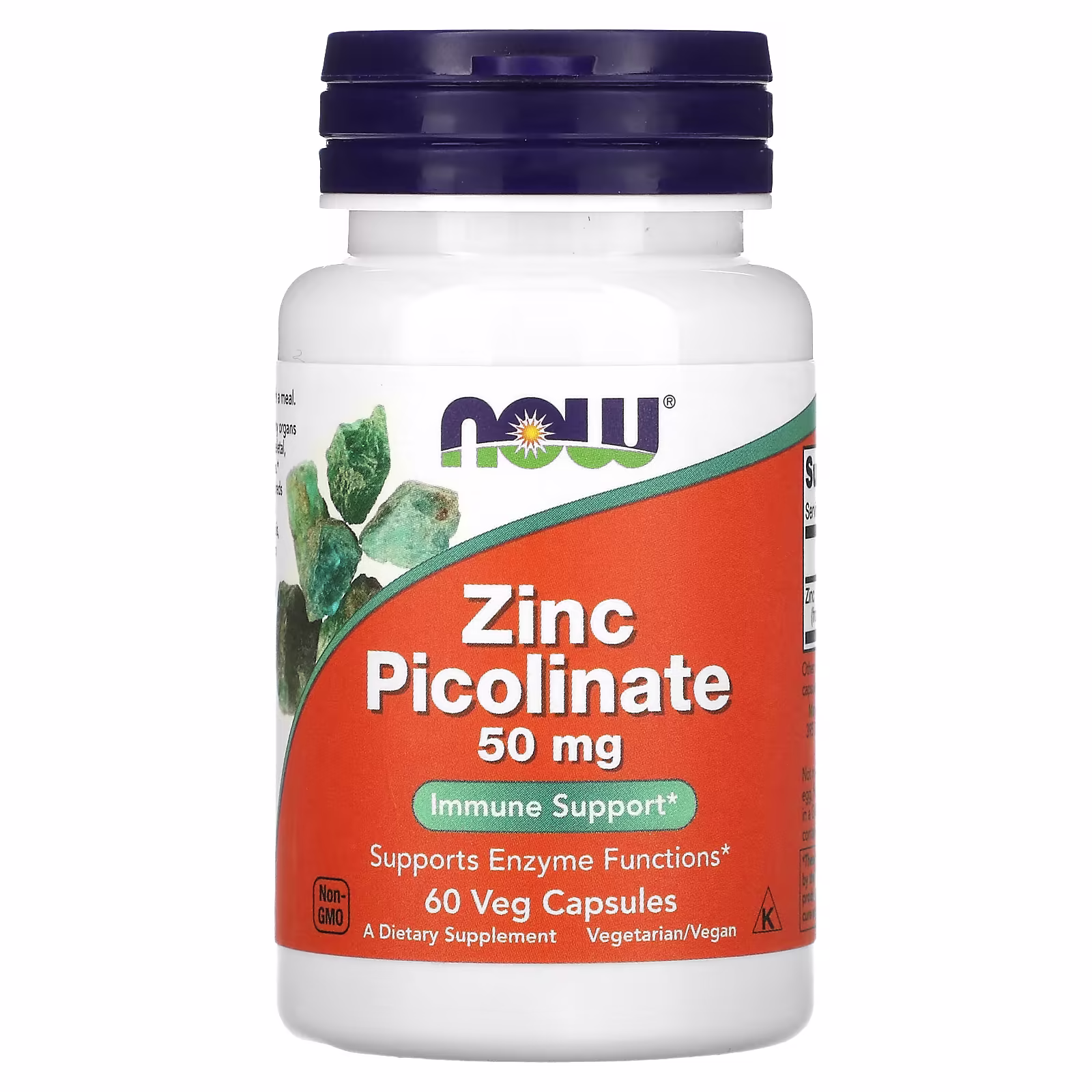 Zinc Picolinate 50mg 60 Veg Capsules (60 Servings)