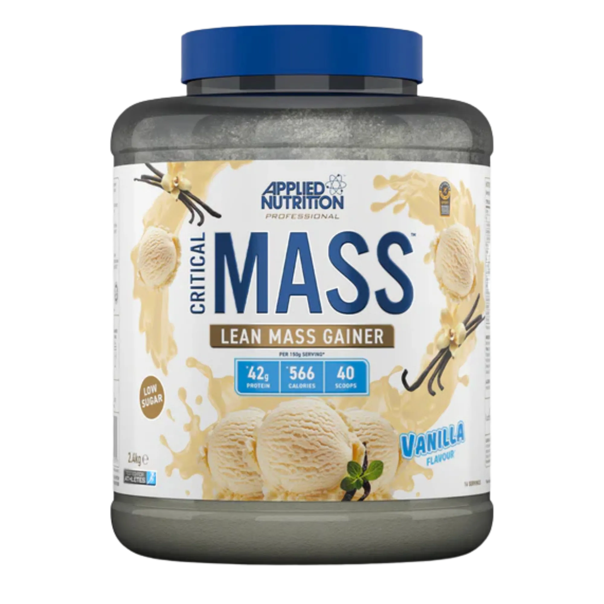 Applied Nutrition Critical Mass 2.4 Kg | ماس جينر ممتاز لزيادة الوزن والكتلة العضلية