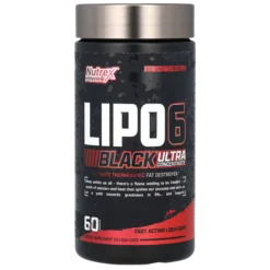 LIPO 6 BLACK Ultra Concentrate – Nutrex | حارق دهون مركز للطاقة و إنقاص الوزن