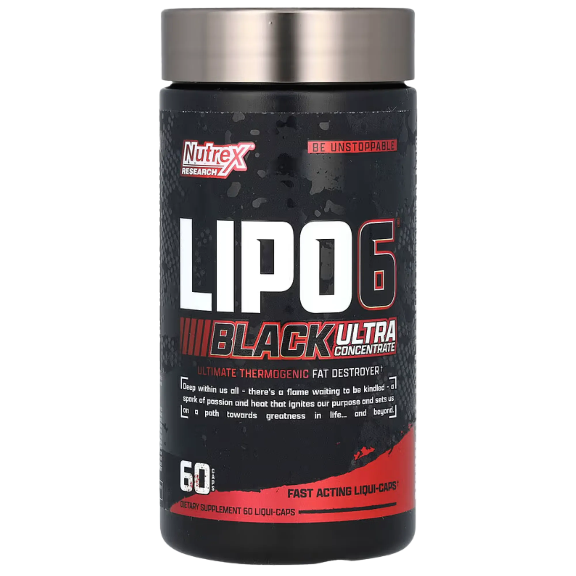 LIPO 6 BLACK Ultra Concentrate – Nutrex | حارق دهون مركز للطاقة و إنقاص الوزن