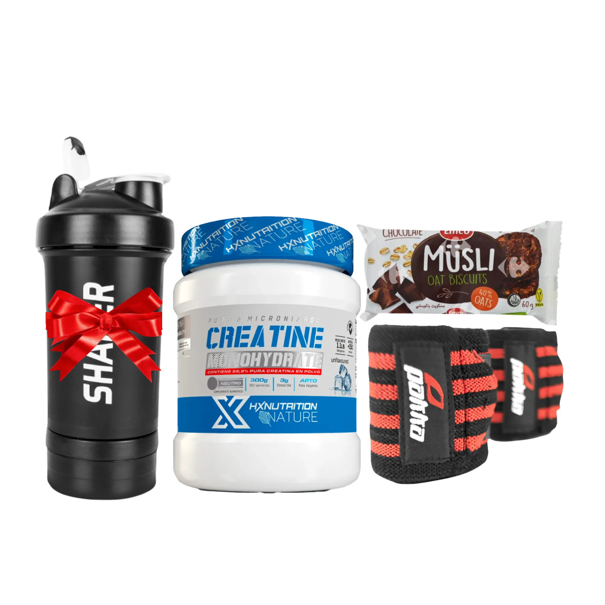 Pack Creatine Monohydrate 300g - HXNUTRITION