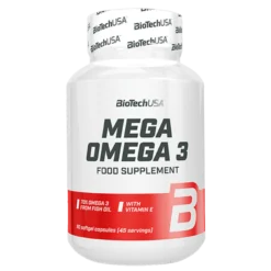 Mega Omega 3 90 Softgel Capsules (45 Servings) - BioTechUSA