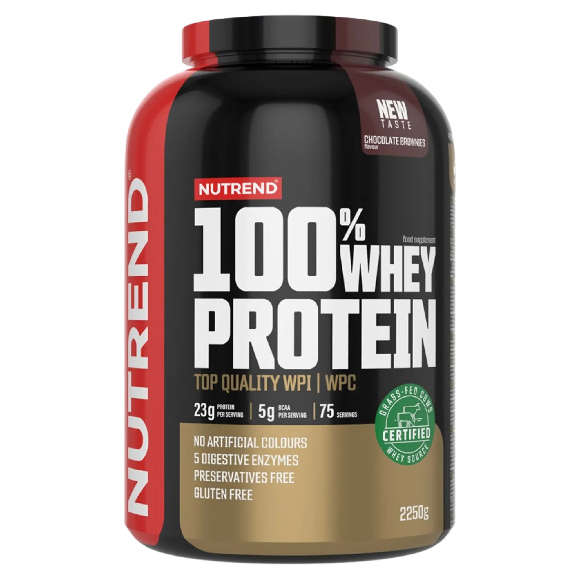 Whey Protein 100% – Nutrend (2,25 kg)