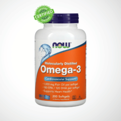 Omega 3 Fish Oil 1000mg 200 Softgels (100 Servings)
