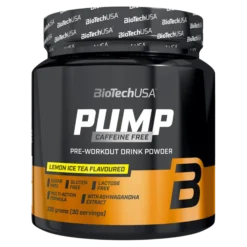 Pre Workout Pump Sans Caféine 330g (30 Servings) - BioTechUSA