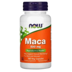 Maca 100 VegCaps 500mg - Favoriser le Bien-être Sexuel - NOW FOODs