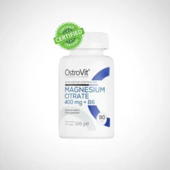 Citrate de magnésium 400 mg + B6 90 comprimés - OstroVit