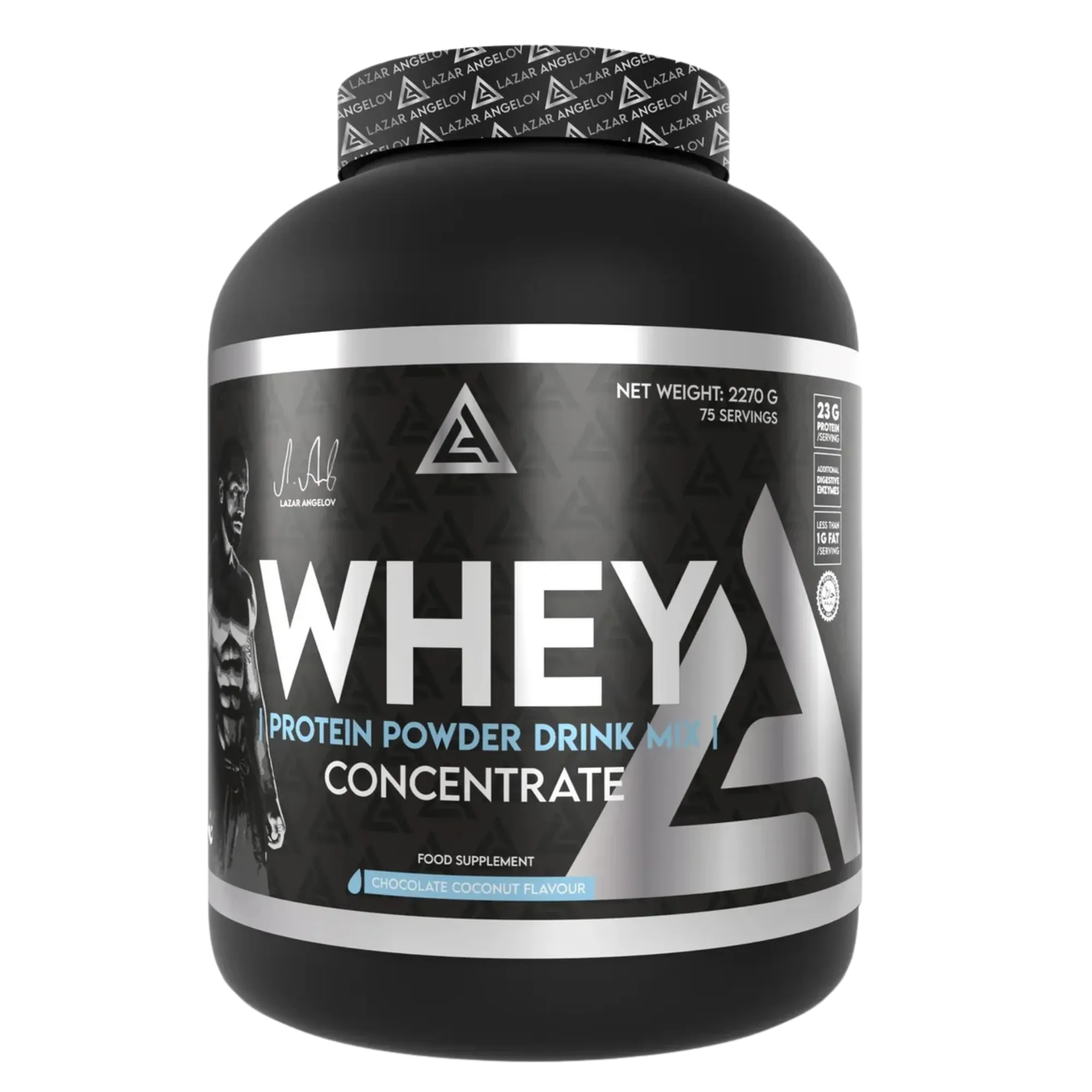 Whey Concentrate 2270g (75 Servings) - Lazar Angelov