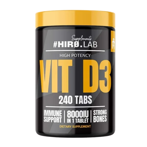 Vitamine D3 8000UI 240 Comprimés - HIRO.LAB