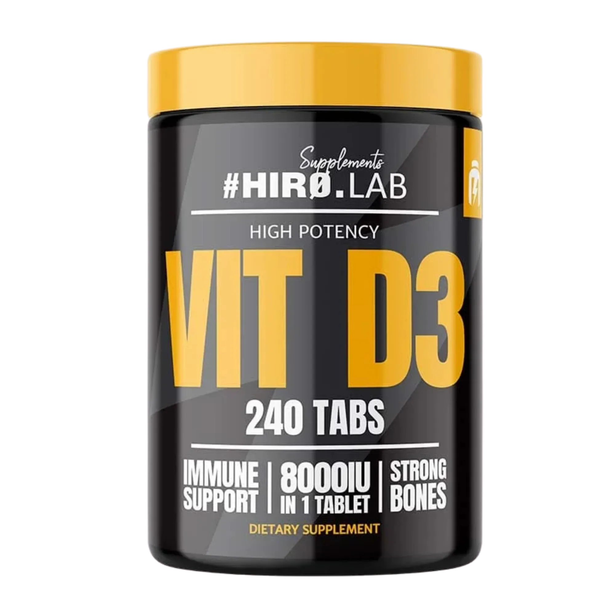 Vitamine D3 8000UI 240 Comprimés - HIRO.LAB