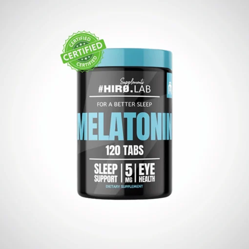 Melatonine 5mg 120 Comprimés (120 doses) - HIRO.LAB