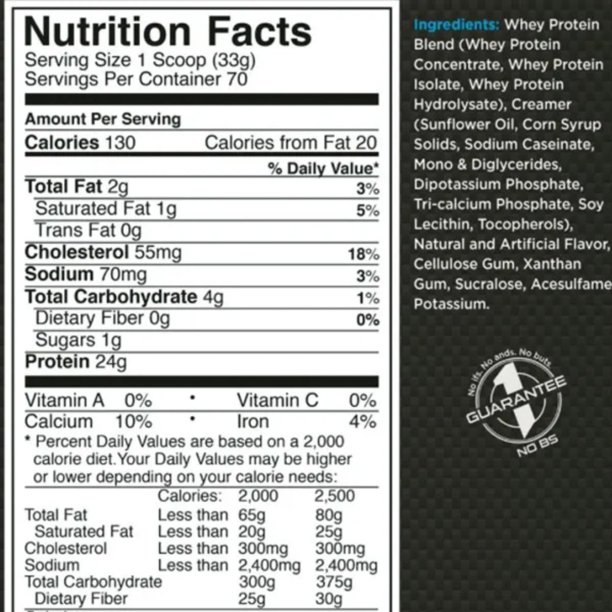 R1 Whey Blend 2.24kg – Rule 1 | بروتين واي 24g للعضلات والاستشفاء - الصورة 2