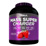 Protein supplement with strawberry flavor