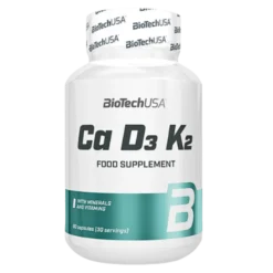 Calcium D3 K2 90 capsules (30 Servings) - BioTechUSA