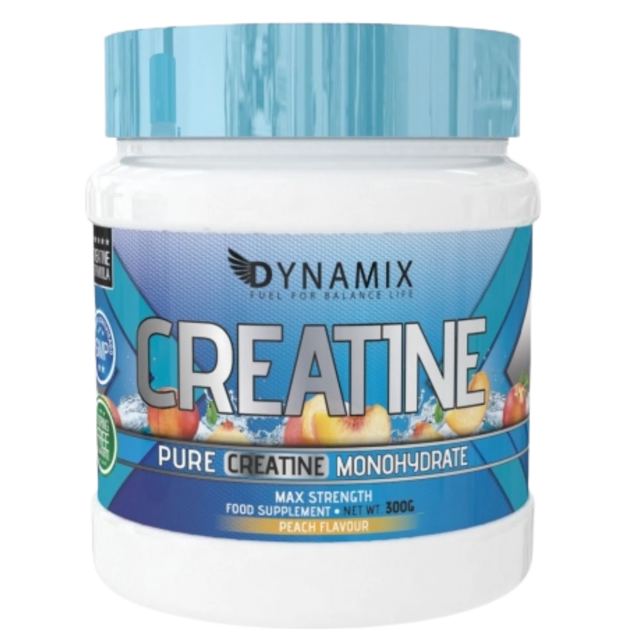 Creatine Monohydrate 200 Mesh 300g (75 Servings) - Dynamix