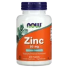 Zinc 50 mg 250 Tablets - NOW Foods
