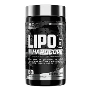 LIPO 6 Hardcore Maximum Strength – Extreme Fat Burner | Nutrex Research 60 Caps