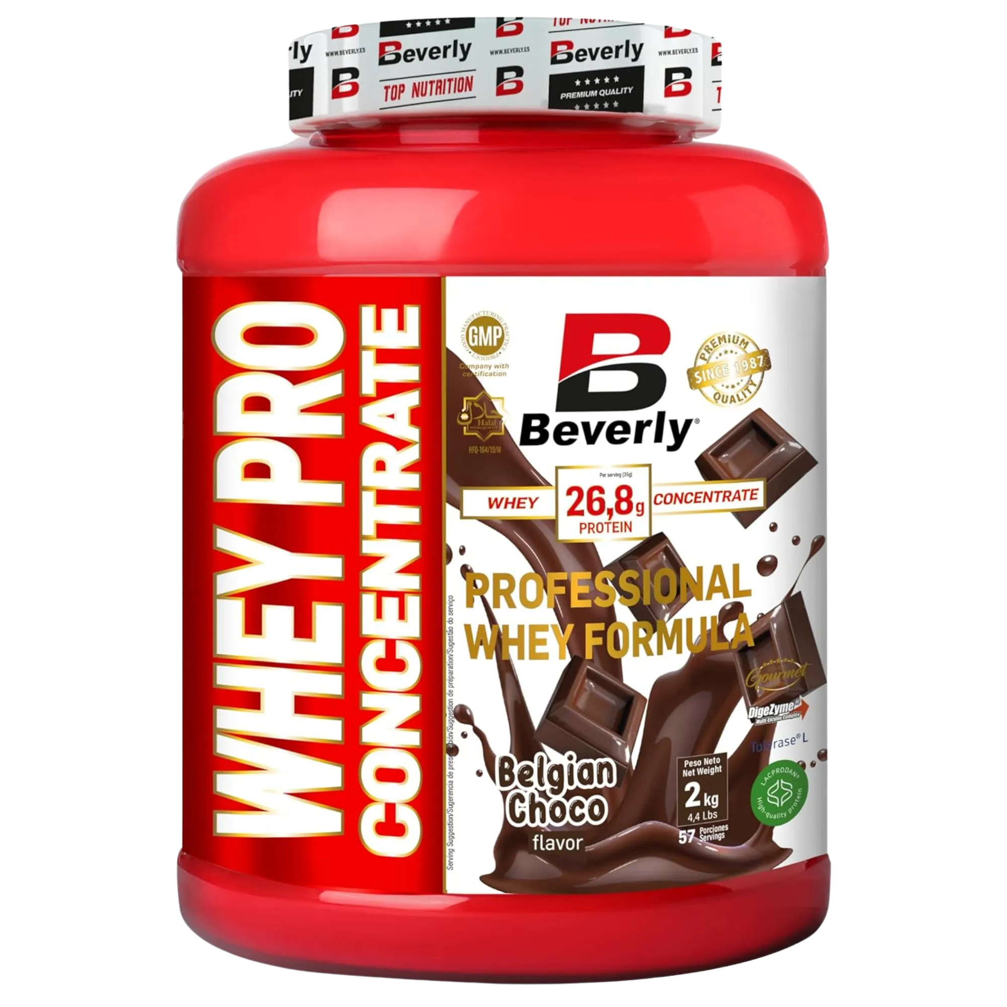 WHEY PRO CONCENTRE 2 Kg - BEVERLY