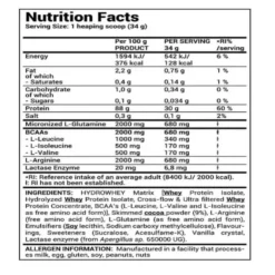 Alternative view of Hydro Whey Zero 2.27kg - Tesla Nutrition