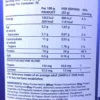 Valeurs nutritionnelles Tesla Whey Charger 100
