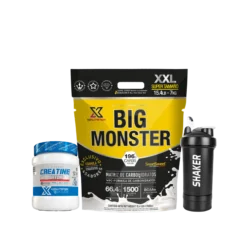 Pack HX Big Monster XXL 7kg – HX CREATINE MONOHYDRATE 300g – Smart shaker