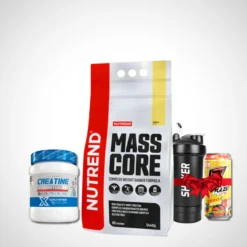 Pack Mass Core Boost – Mass Gainer + Creatine + Shaker + Energy Drink