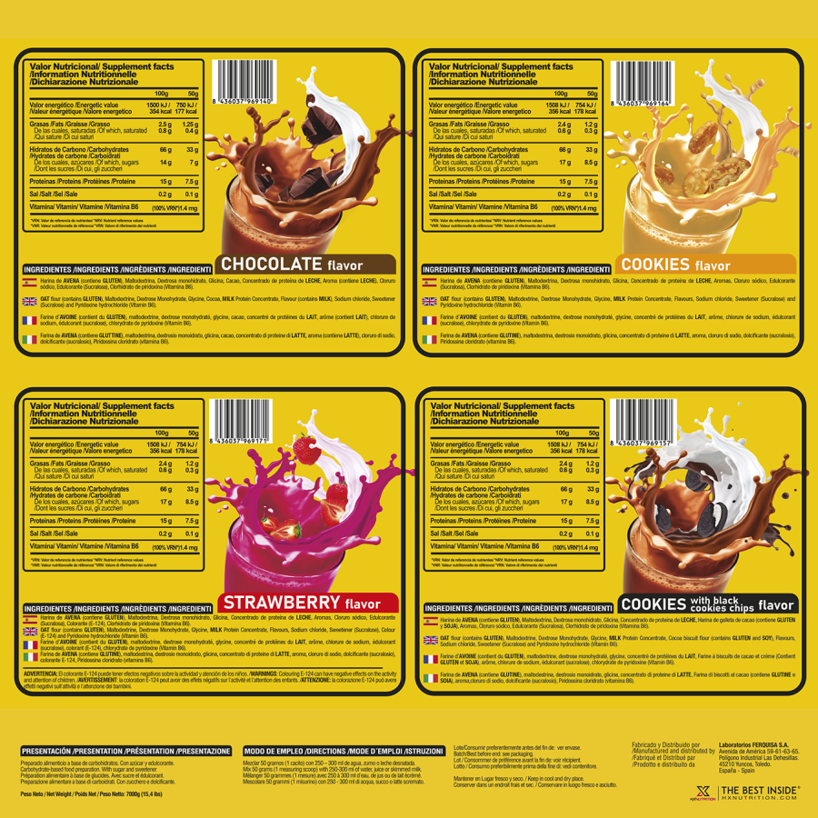 HX Big Monster XXL 7kg - HXNUTRITION - الصورة 2