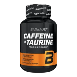 Caffeine + Taurine - 60 gélules - Biotech USA