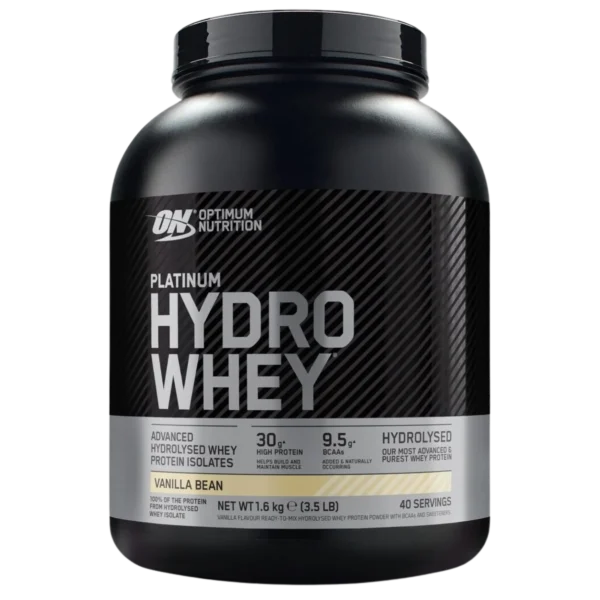 Platinum Hydro Whey 1.6kg – Hydrolyzed Whey Isolate & Fast Absorption | Optimum Nutrition