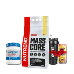 Pack Mass Core Boost – Mass Gainer + Creatine + Shaker + Energy Drink