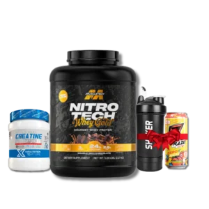 Pack NitroTech Whey Gold + Creatine – Force & Masse Musculaire