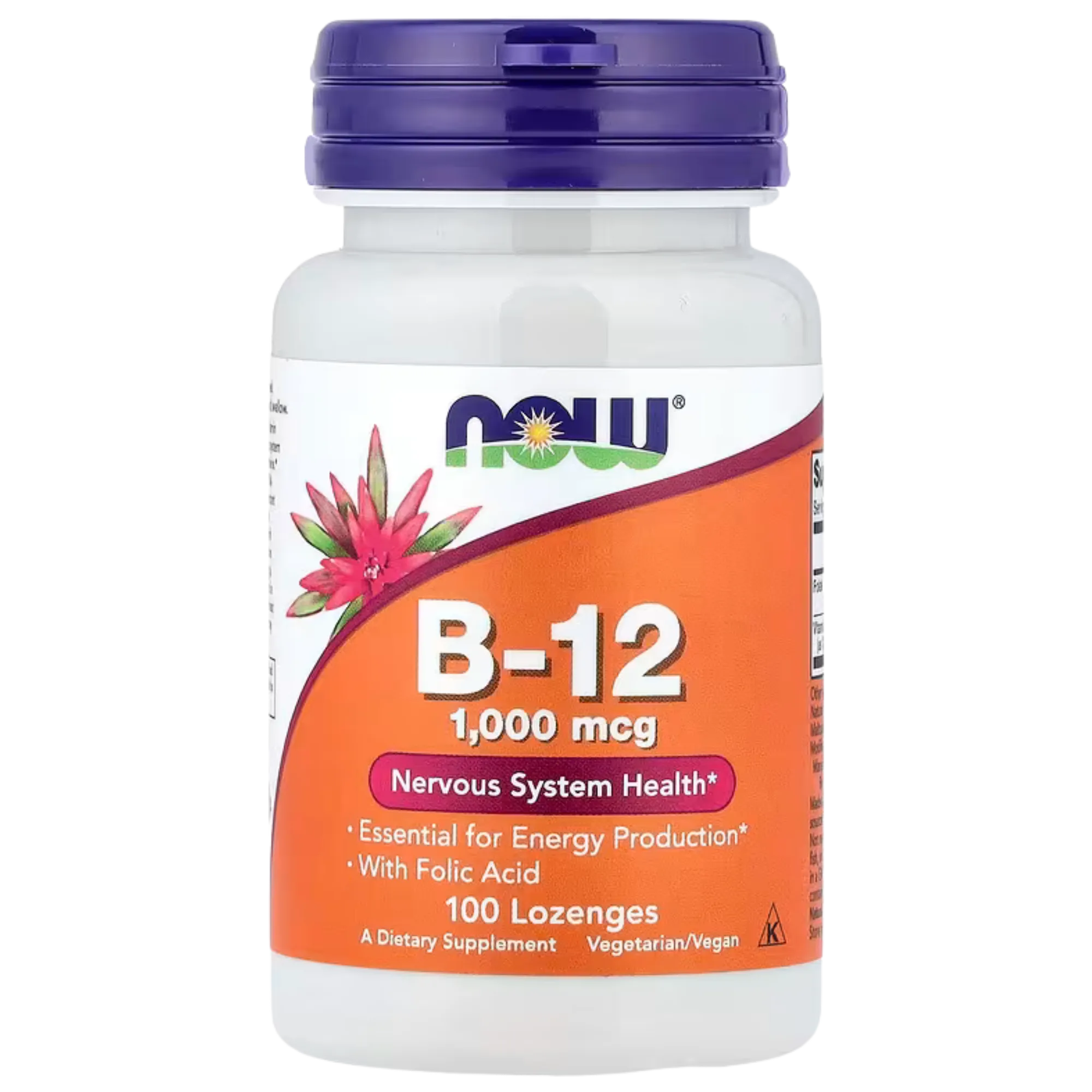 NOW Foods B-12 100 Lozenges