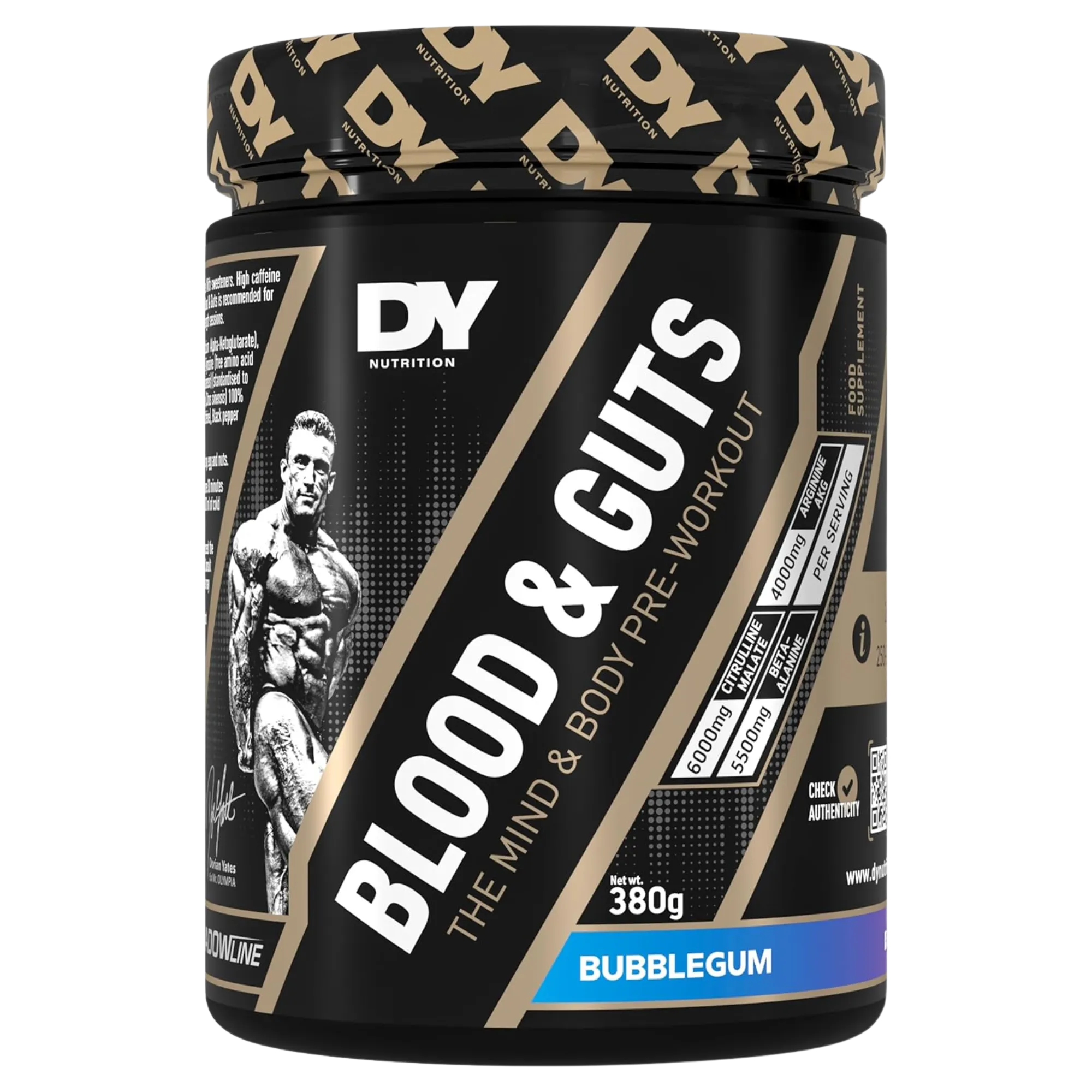 Blood And Guts Pre-Workout 380 g – DY Nutrition