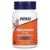 Melatonin 5 mg Sustained Release 120 Tablets – NOW Foods