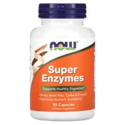 Super Enzymes 90 Capsules – NOW Foods