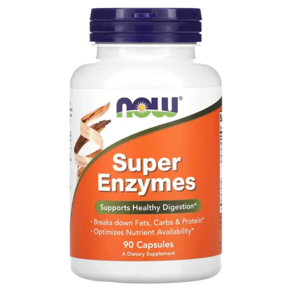 Super Enzymes 90 Capsules – NOW Foods