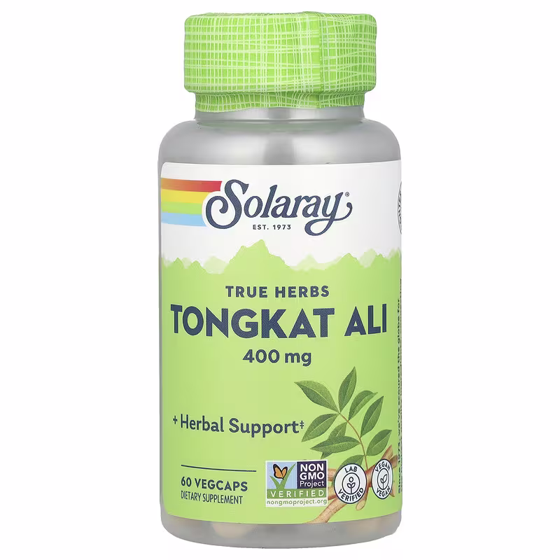 Tongkat Ali 400 mg – 60 VegCaps – Solaray