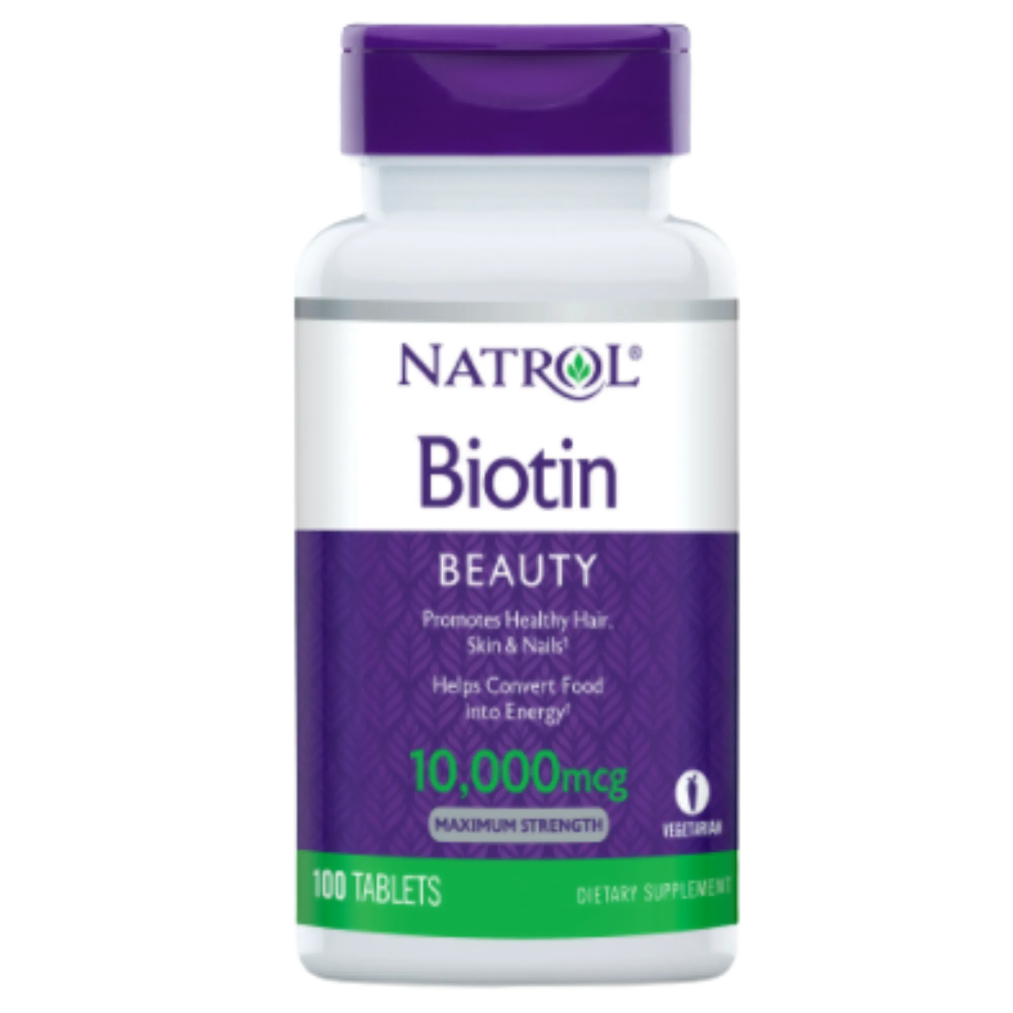 Biotin 10.000 mcg 100 tablets - Natrol