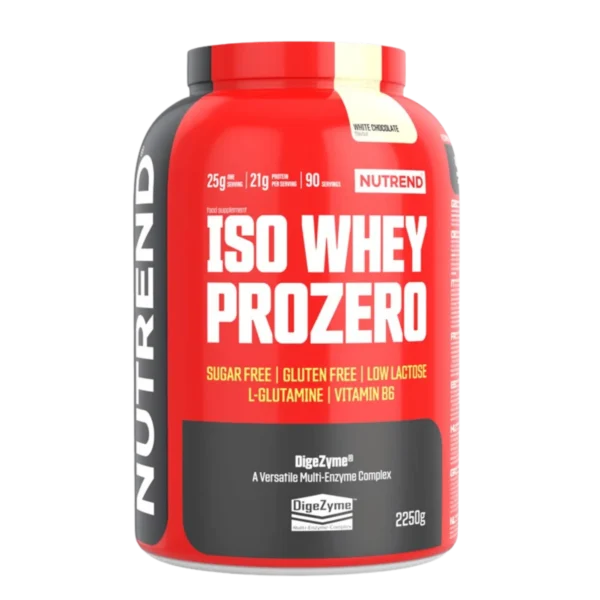 Iso whey prozero 2.25Kg - Nutrend