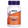 Melatonin 5 mg Sustained Release 60 Tablets – NOW Foods
