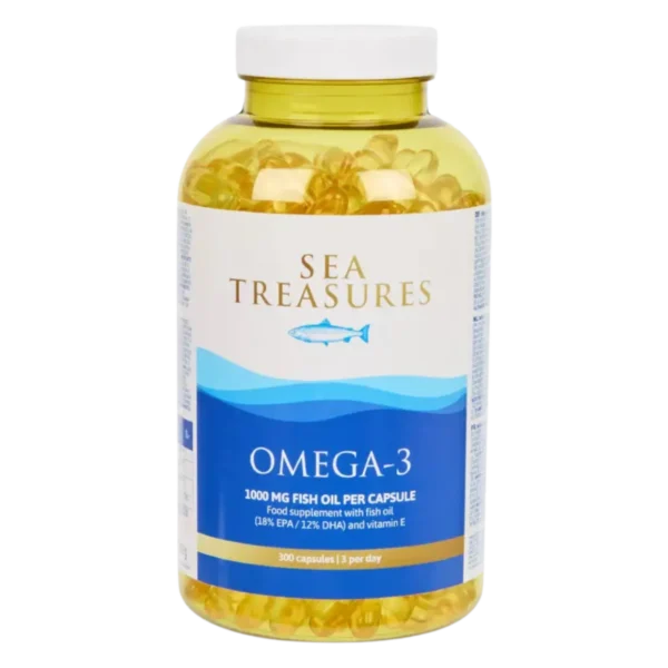 Omega 3 1000mg – 300 Capsules | Sea Treasures