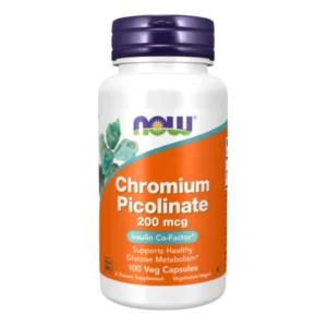 Picolinate de Chrome 200 µg – Métabolisme & Glycémie | NOW Foods