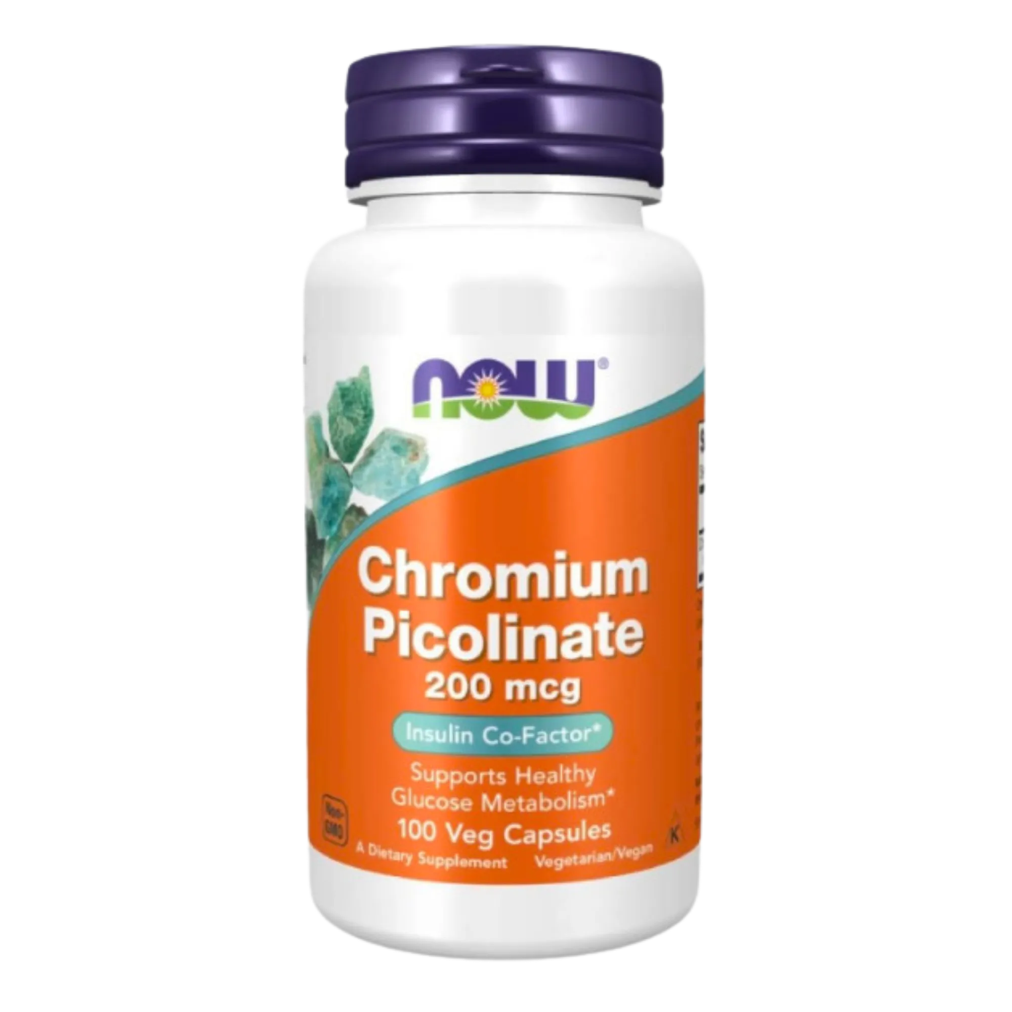 Picolinate de Chrome 200 µg – Métabolisme & Glycémie | NOW Foods